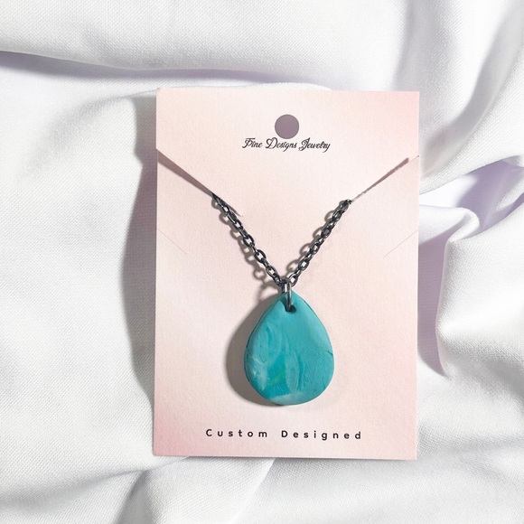 Fine Designs Jewelry Jewelry 2xhpclay Gunmetal Necklace Poshmark